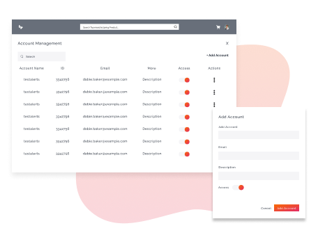 Account Management Feature in eCommerce Solutions for Manufacturers