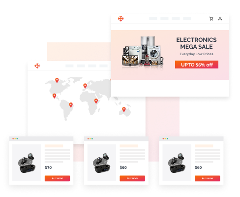 Pricing models powered by AI Feature in electronic website