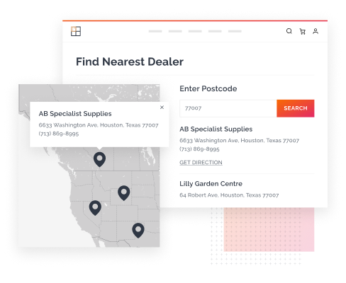Feature in Solutions - Find Your Nearest Dealer