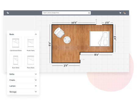 Tool for Room Planning Feature in Furniture Solutions