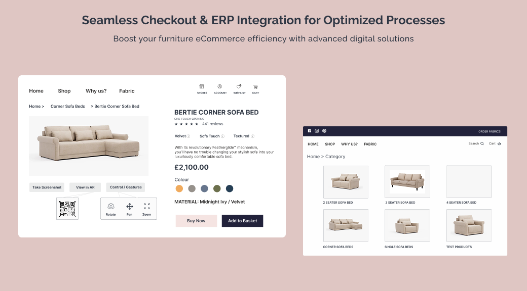 Seamless Checkout & ERP Integration for Optimized Processes