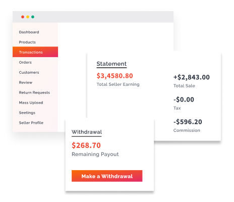 Multi Seller Vendor Panel