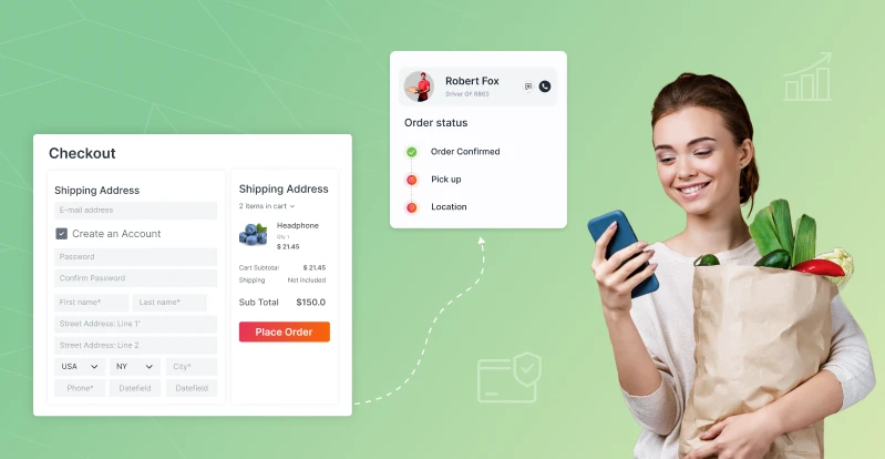 Online Grocery stores' Checkout & Payment Systems