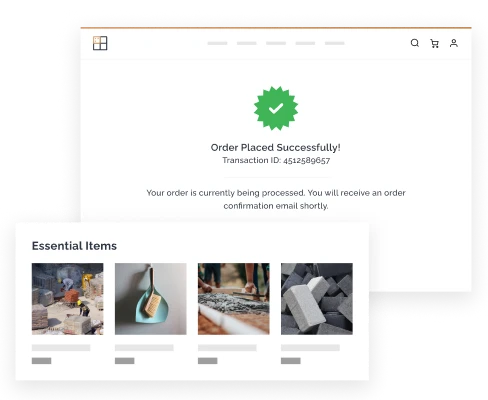 Feature - personalised after sales and merchandising service