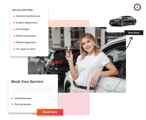 Online Booking and Management in Automotive Solutions