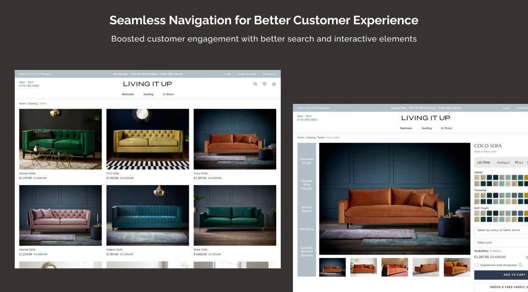 Seamless Navigation For Better Customer Experience