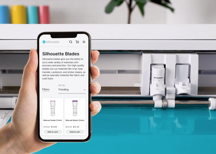Silhouette mobile experience