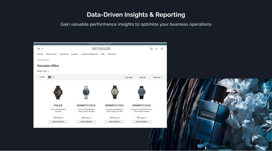 Data Driven Insights And Reporting