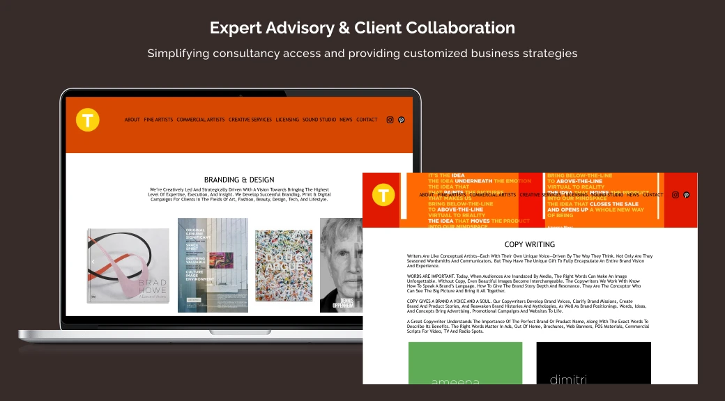 Expert Advisory Client Collaboration