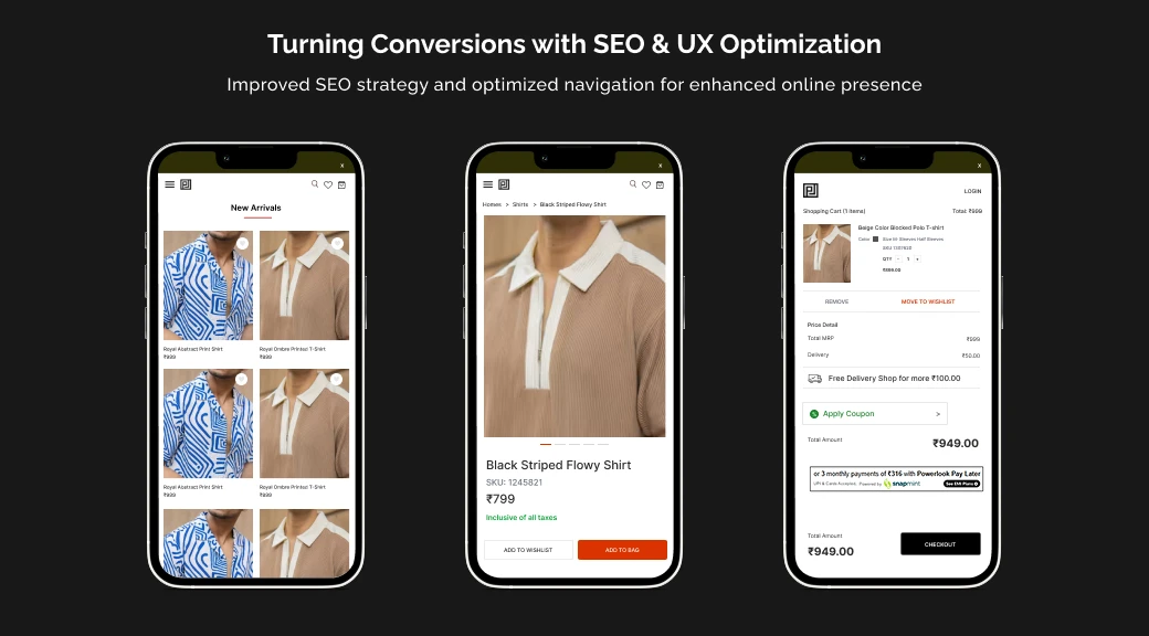 Turning Conversions with SEO & UX Optimization
