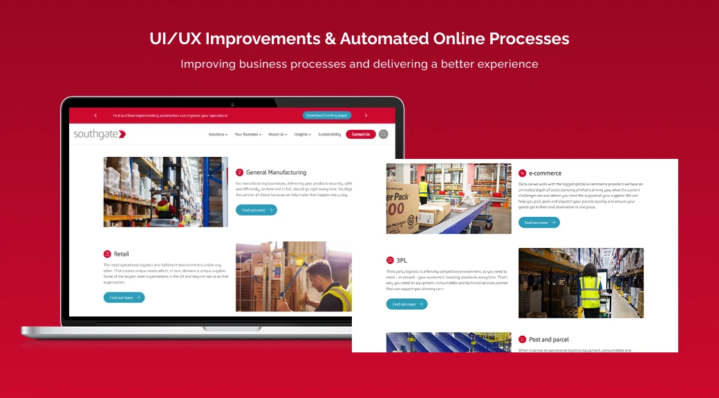 UI/UX Improvements & Automated Online Processes