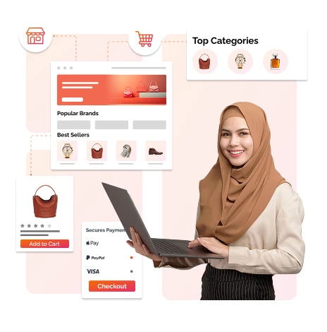 Hero Image D2C Marketplace Development Services