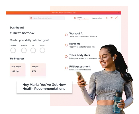 Health And Wellness Plans Tailored To Each Client - Saudi Arabia