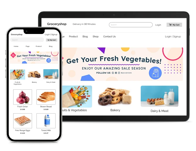 Comprehensive Grocery eCommerce Solution - Saudi Arabia