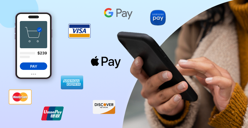 Variety of payment methods