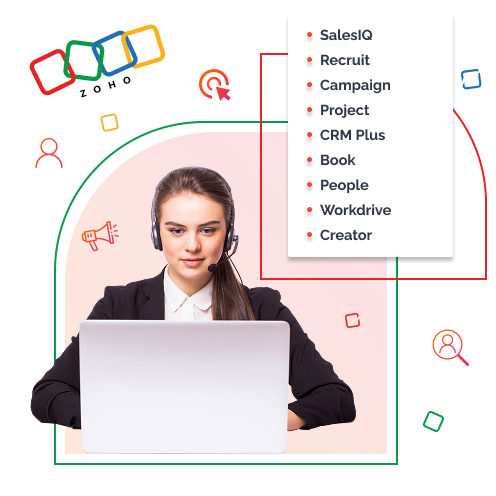 Connect With Our Trusted Zoho Services Agency For Your Specific Needs