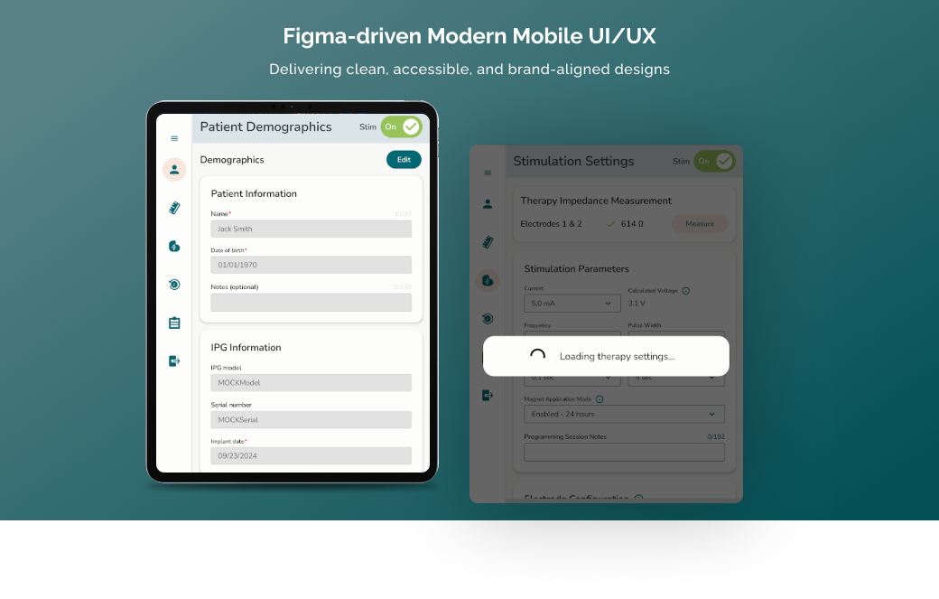 Figma Driven Modern Mobile UI UX