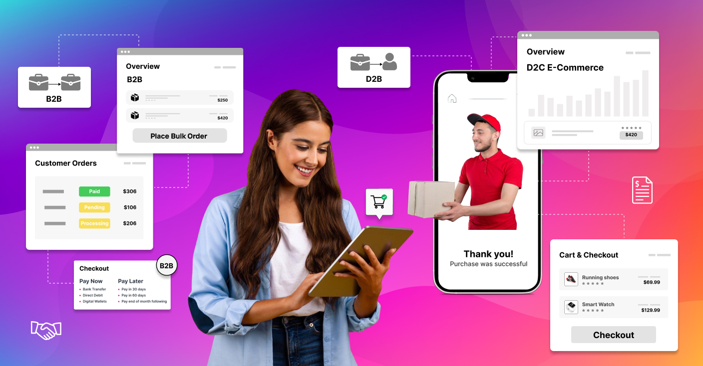 How Digital Commerce is Transforming B2B and D2C Business Models in the UK
