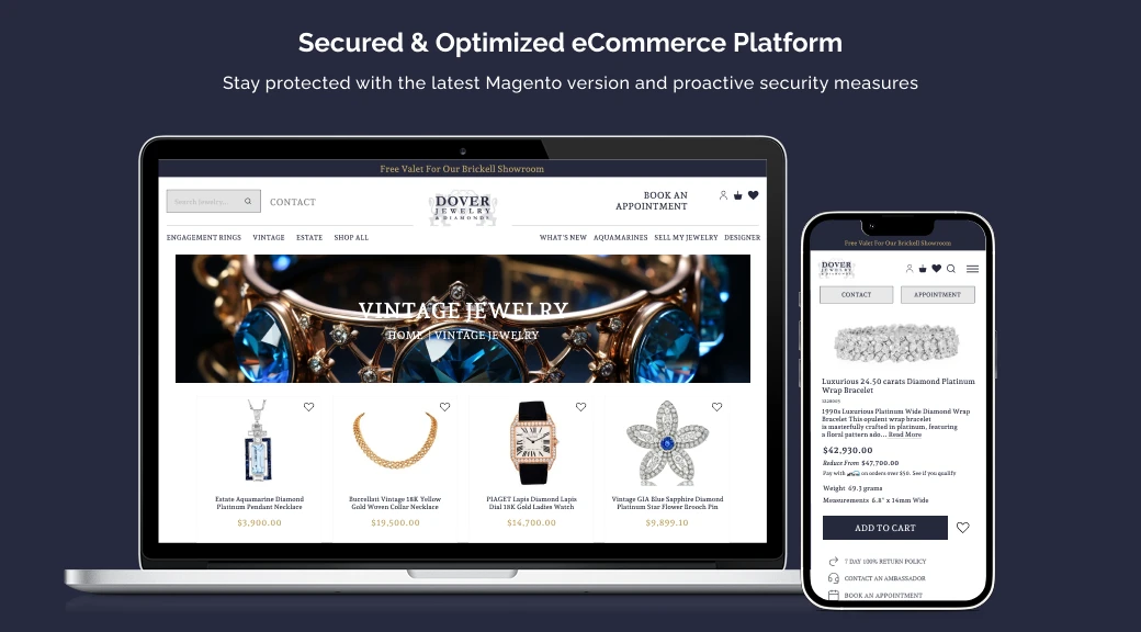 Secured And Optimized ECommerce Platform 1