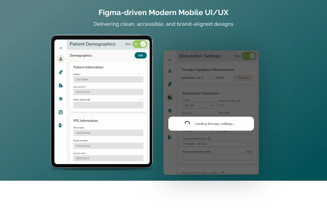 Figma Driven Modern Mobile UI UX