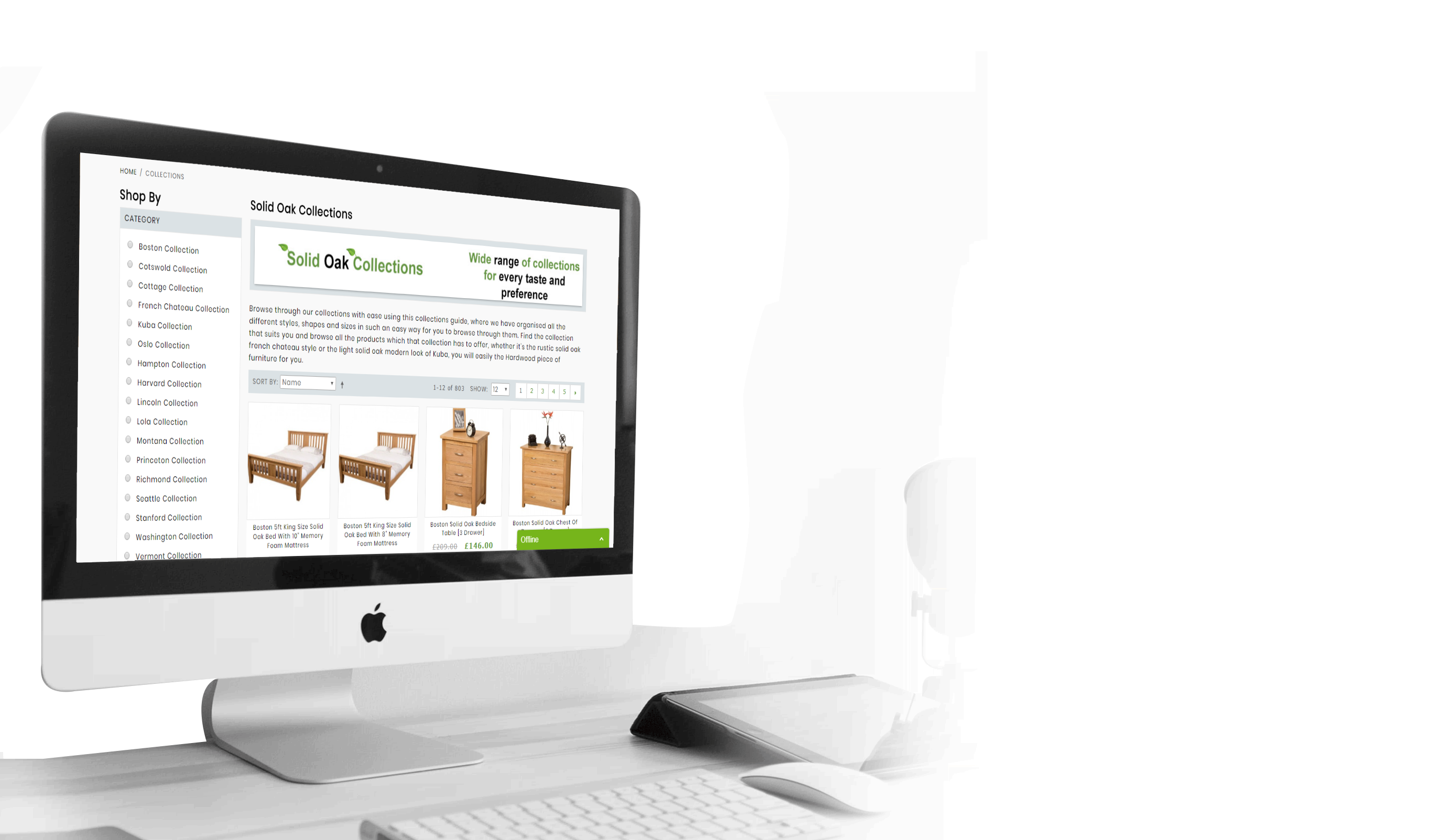 Oak furniture King Online Furniture Store