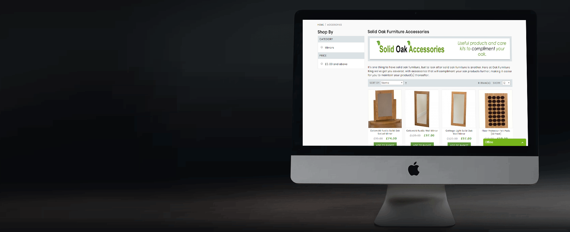 Oak furniture King Online Furniture Store