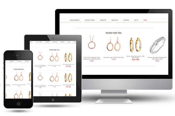 eCommerce Jewelry Website Design & Development | Gems Store Solutions