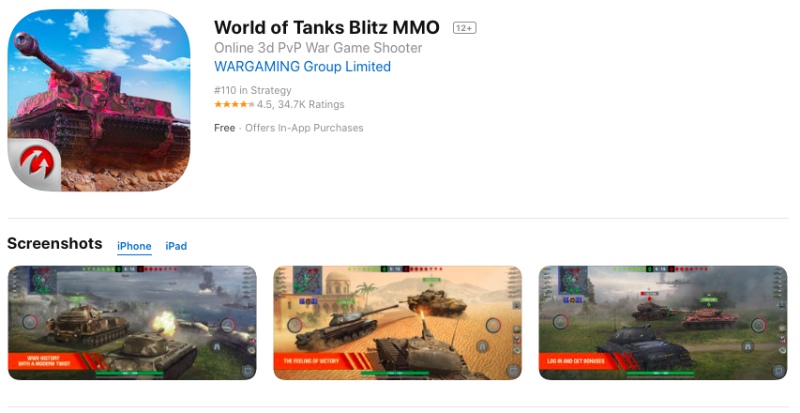 world of tanks blitz mmo