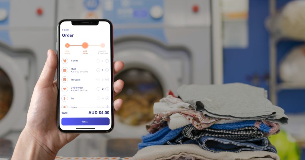 Laundry App Features