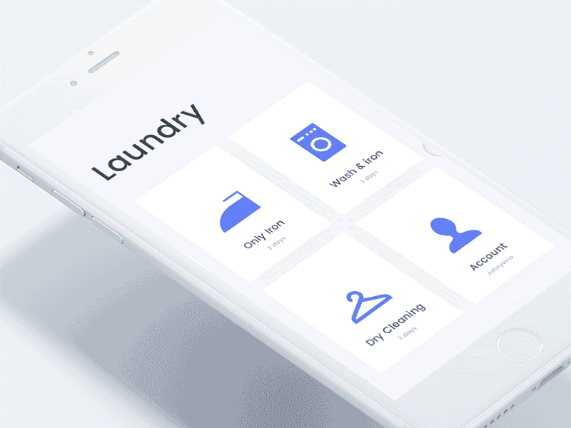 on-demand laundry mobile app