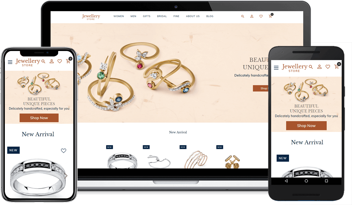 Best Jewelry website development company Create Jewelry Commerce Solutions