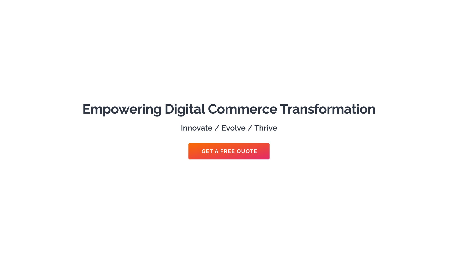 Digital Commerce Agency