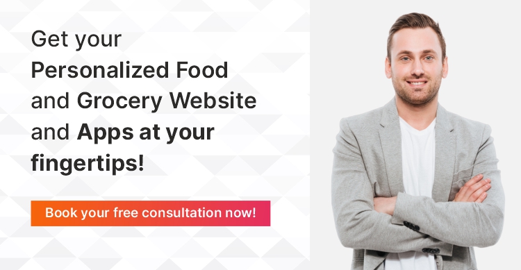 Get your personalized food & grocery website & apps at your fingertips.