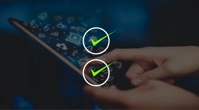 Checklist for mobile application development