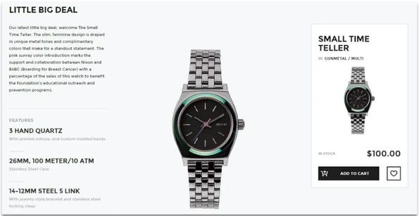 Product Showcase and Descriptions