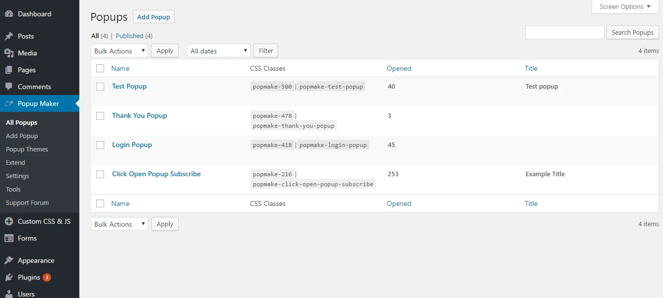 Creating more user-friendly pop-up forms