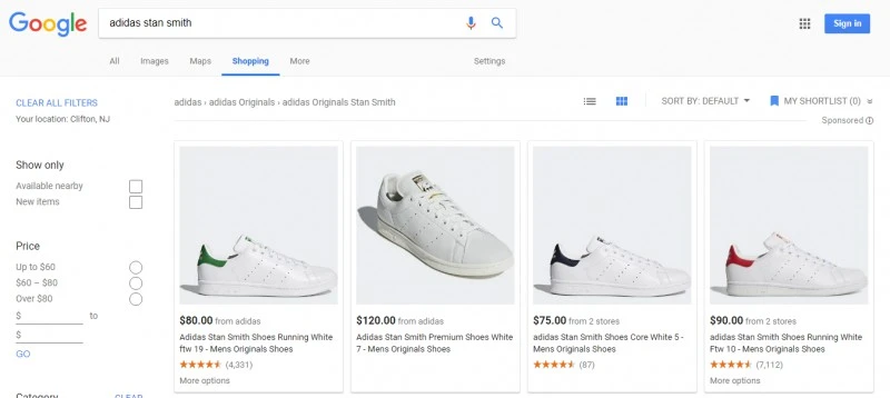 Google shopping