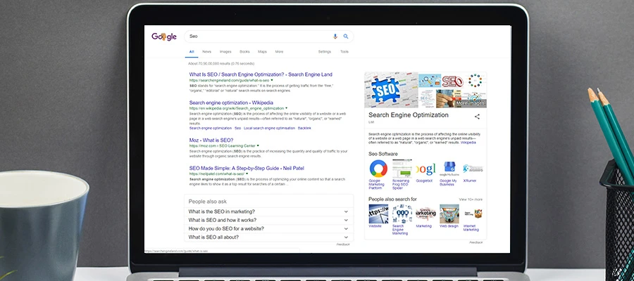White hat SEO and SERP