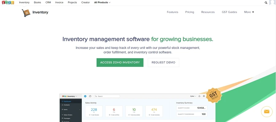 Zoho Inventory