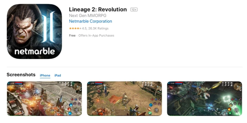 lineage 2 revolution