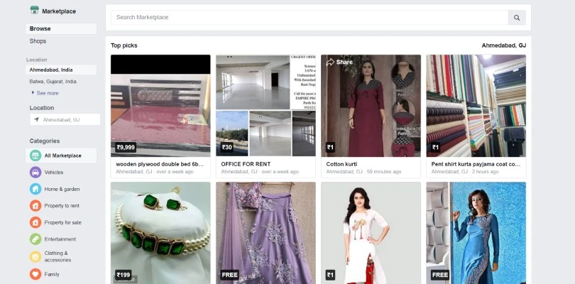 wondered about Facebook Marketplace