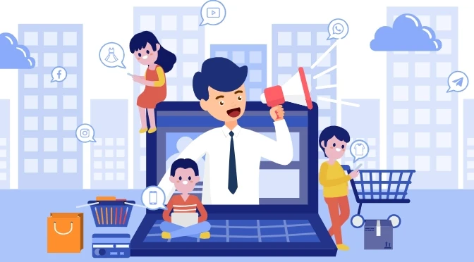 social media role in customers purchase