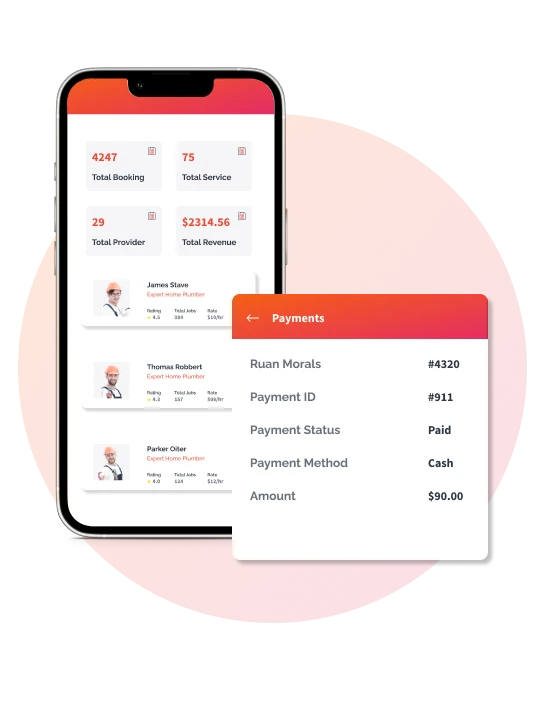 Admin Features handyman 2025