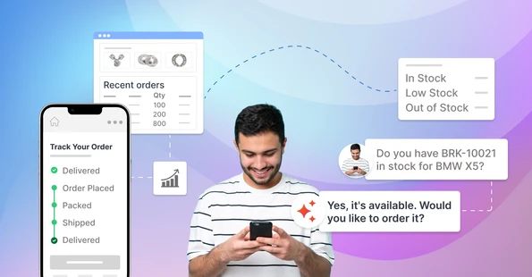 How AI Agents Help Automotive Businesses Streamline B2B Commerce