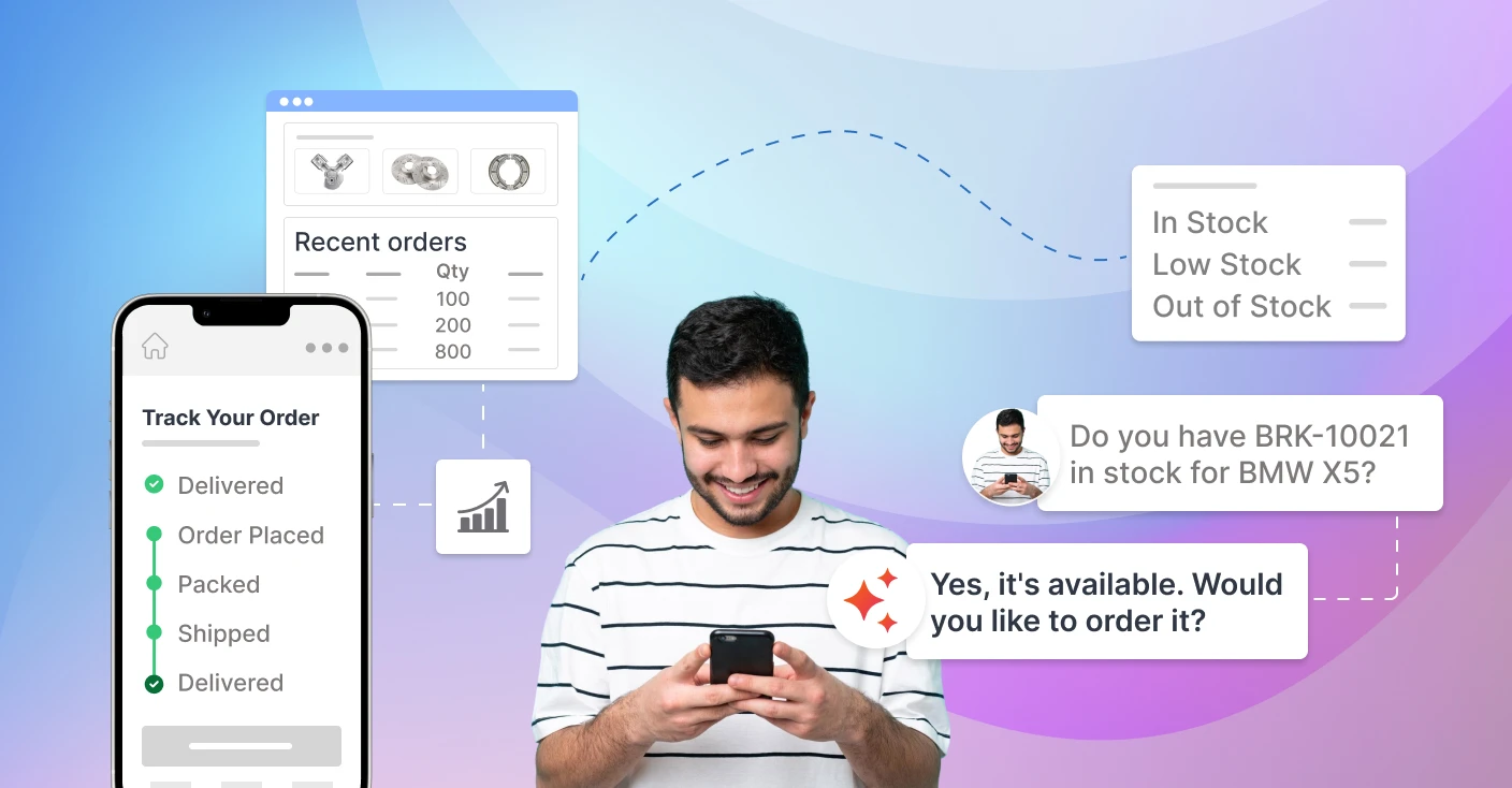 How AI Agents Help Automotive Businesses Streamline B2B Commerce
