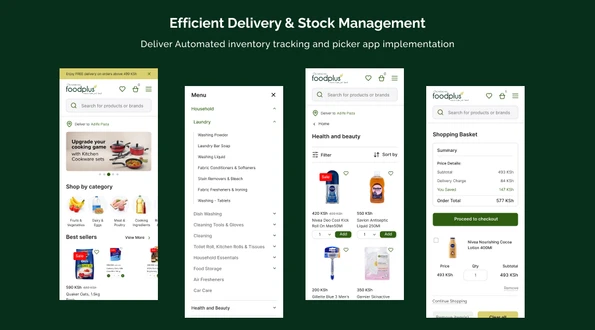 Efficient delivery and stock management
