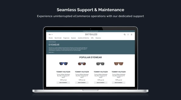 Seamless support and maintenance