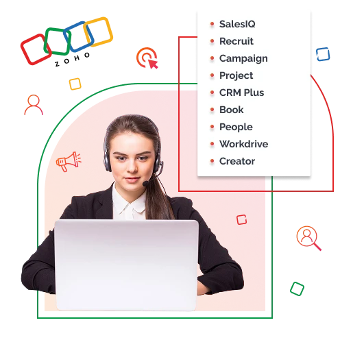 Connect With Our Trusted Zoho Services Agency For Your Specific Needs