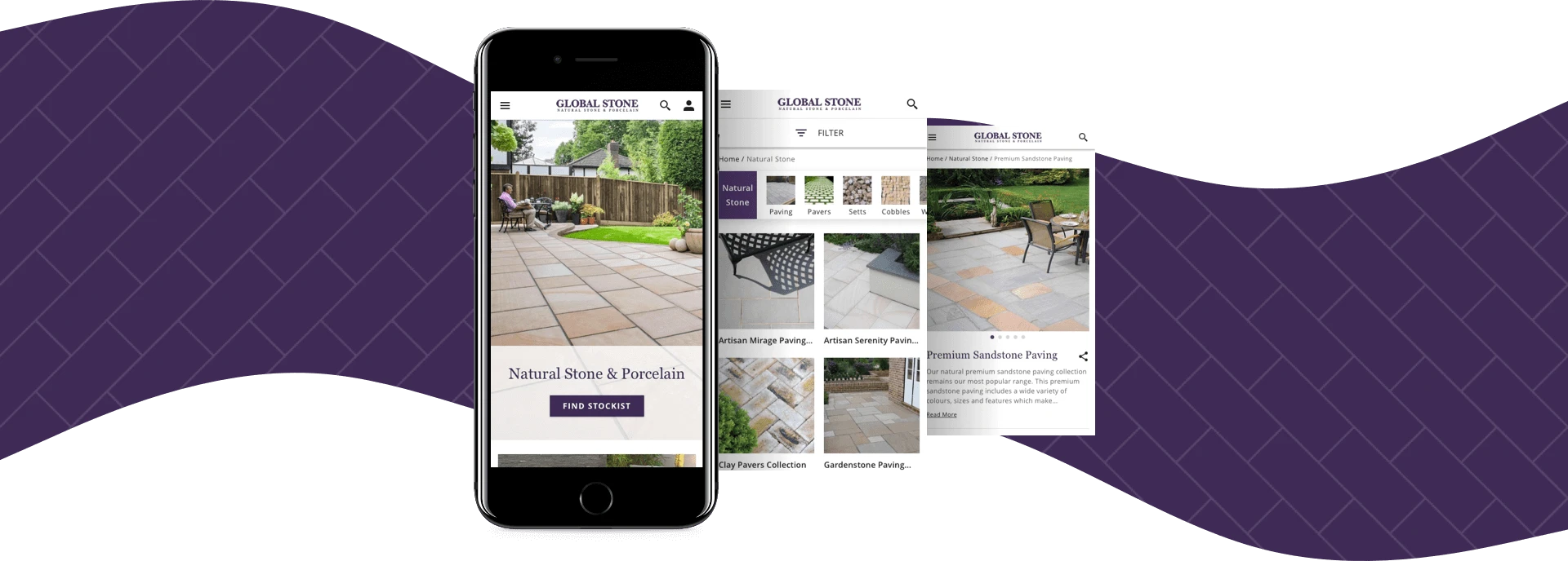 Magento IT Solution Global Stone Paving – Casestudy
